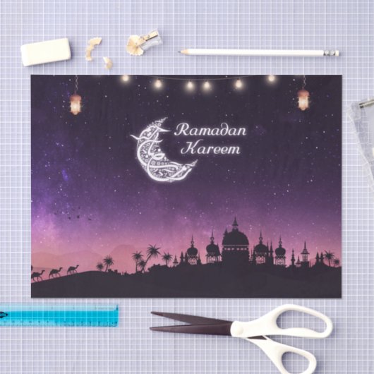 Ramadan Kareem Seidenpapier (Handwerk)