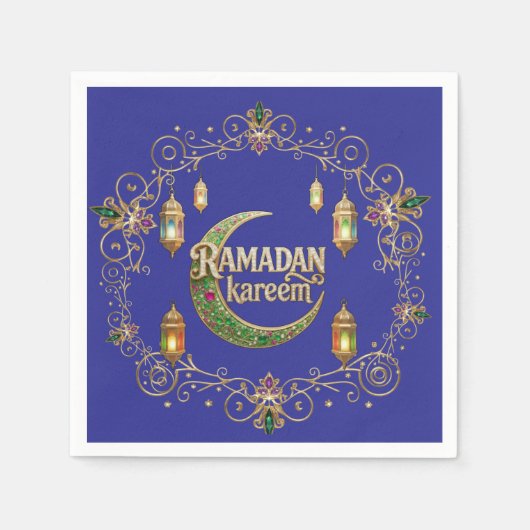 Ramadan Kareem Serviette (Vorderseite)