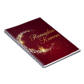 Ramadan Kareem them Notbook gift Notizblock (Rechte Seite)