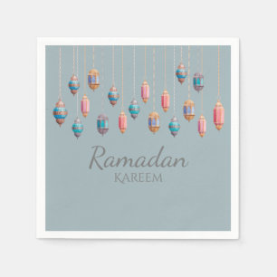 Ramadan Kareem Thema Napkin zum Feiern Serviette