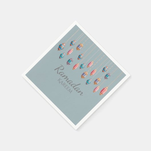 Ramadan Kareem Thema Napkin zum Feiern Serviette (Ecke)