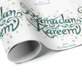 Ramadan Kareem theme gift paper for celebration Geschenkpapier (Rolleneckpunkt)