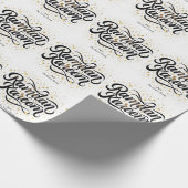 Ramadan Kareem theme gift paper for celebration Geschenkpapier (Ecke)