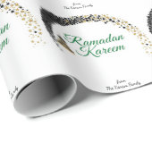 Ramadan Kareem theme gift paper for celebration Geschenkpapier (Rolleneckpunkt)
