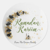 Ramadan Kareem theme gift Sticker for celebration (Vorderseite)