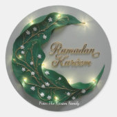 Ramadan Kareem theme gift Sticker for celebration (Vorderseite)