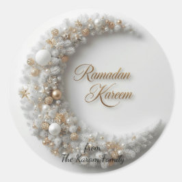Ramadan Kareem theme gift Sticker for celebration