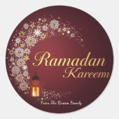 Ramadan Kareem theme gift Sticker for celebration (Vorderseite)