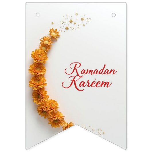 Ramadan Kareem theme gift  Wimpelkette (Zweite Fahne)