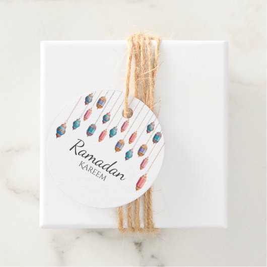 Ramadan Kareem Themengeschenk Tag zum Feiern Geschenkanhänger (Beispiel)
