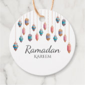 Ramadan Kareem Themengeschenk Tag zum Feiern Geschenkanhänger (Vorderseite)