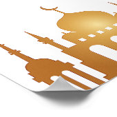 Ramadan Kareem Wall Art Poster (Ecke)