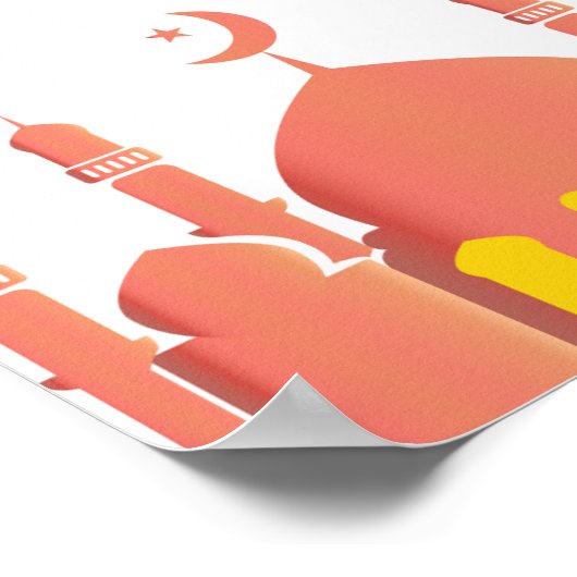 "Ramadan Kareem" Wall Art  Poster (Ecke)