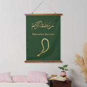 Ramadan Kareem Wandteppich Mit Holzrahmen (Schlafzimmer)