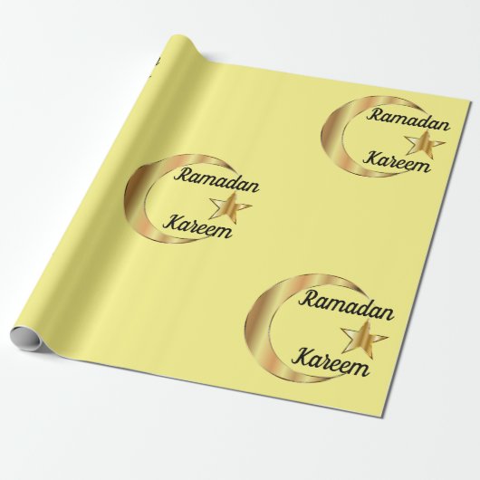 Ramadan Kareem Wrapping Paper Geschenkpapier (Ungerollt)