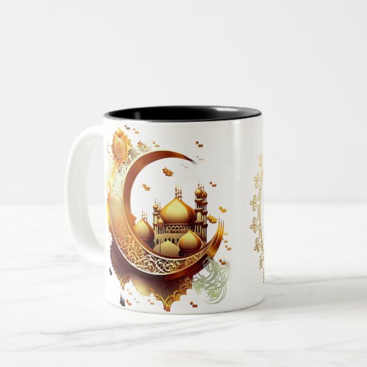 RAMADAN KAREEM ZWEIFARBIGE TASSE (Vorderseite Links)