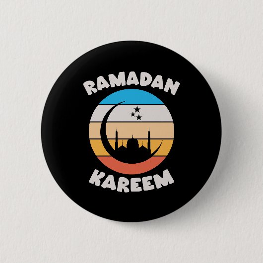 Ramadan Karim Button (Vorderseite)
