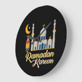 Ramadan Karim Große Wanduhr (Winkel)