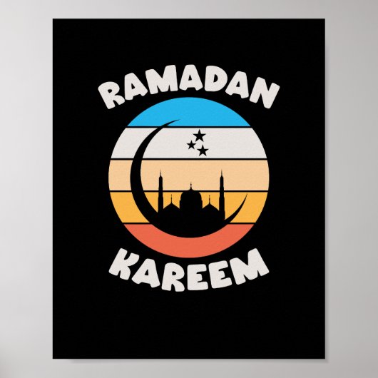 Ramadan Karim Poster (Vorne)