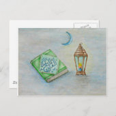 Ramadan Karim Postkarte (Vorne/Hinten)