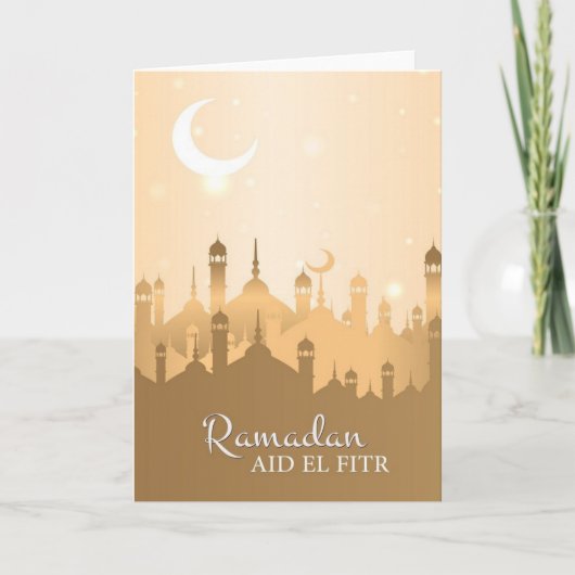 Ramadan Karte (Vorderseite)