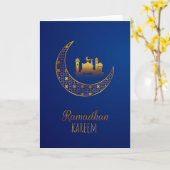Ramadan Karte (Gelbe Blume)