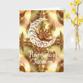 Ramadan Karte (Gelbe Blume)