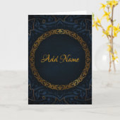 Ramadan Karte (Gelbe Blume)