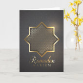 Ramadan Karte (Gelbe Blume)