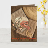 Ramadan-Karte Karte (Gelbe Blume)