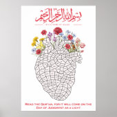Ramadan Koran Challenge Druckbar/Farbe während des Poster (Vorne)
