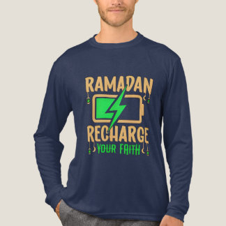 Ramadan: Laden Sie Ihre Glaubensbatterie auf Tri-Blend Shirt