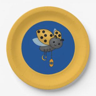 Ramadan Ladybug Lanterns Pappteller