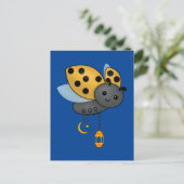Ramadan Ladybug Lanterns Postkarte (Stehend Vorderseite)