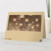 Ramadan-Lampen - Gemälde Karte (Rückseite)