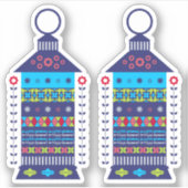 Ramadan Lantern Aufkleber (Vorderseite)