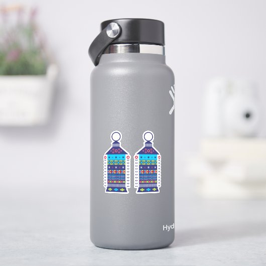 Ramadan Lantern Aufkleber (HydroFlask)