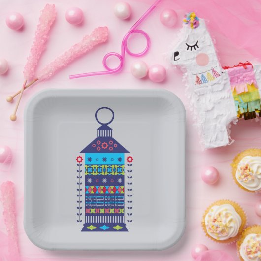 Ramadan Lantern Pappteller (Party)