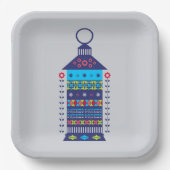 Ramadan Lantern Pappteller (Vorderseite)