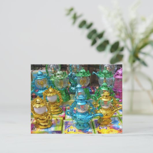 Ramadan Lantern Postcard Postkarte (Stehend Vorderseite)