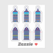 Ramadan Lanterns Aufkleber (Blatt)