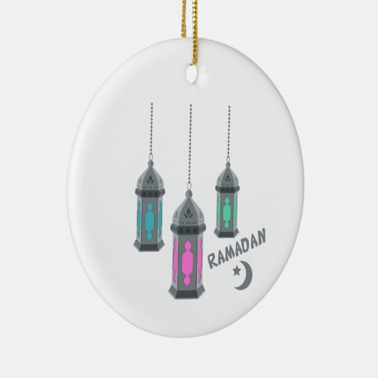 Ramadan Lanterns Keramik Ornament (Rechts)