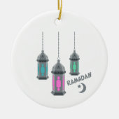 Ramadan Lanterns Keramik Ornament (Vorne)