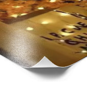 Ramadan-Laterne. Foto drucken (Ecke)