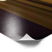 Ramadan-Laterne. Fotodruck (Ecke)