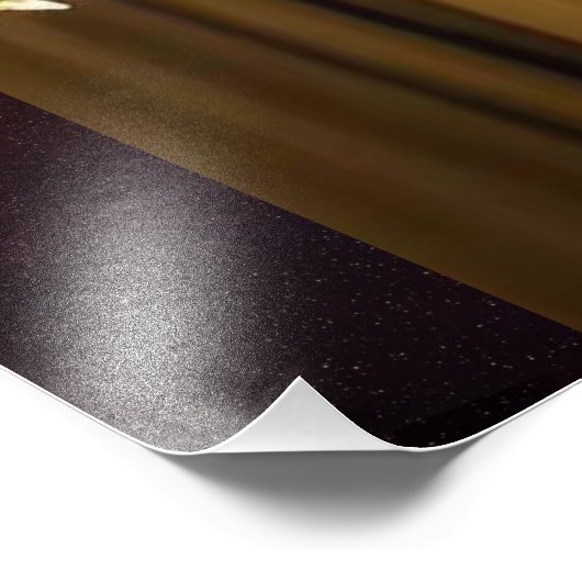 Ramadan-Laterne. Fotodruck (Ecke)