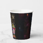 Ramadan-Laterne.    Pappbecher (Links)