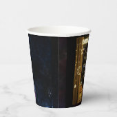 Ramadan-Laterne.    Pappbecher (Rechts)