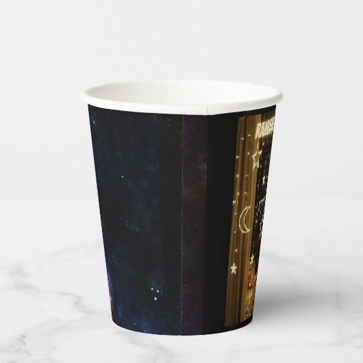 Ramadan-Laterne.    Pappbecher (Rechts)