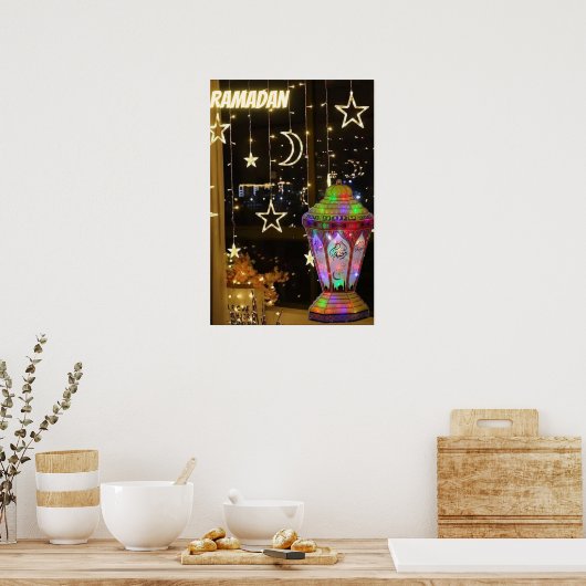 Ramadan Laterne. Poster (Küche)